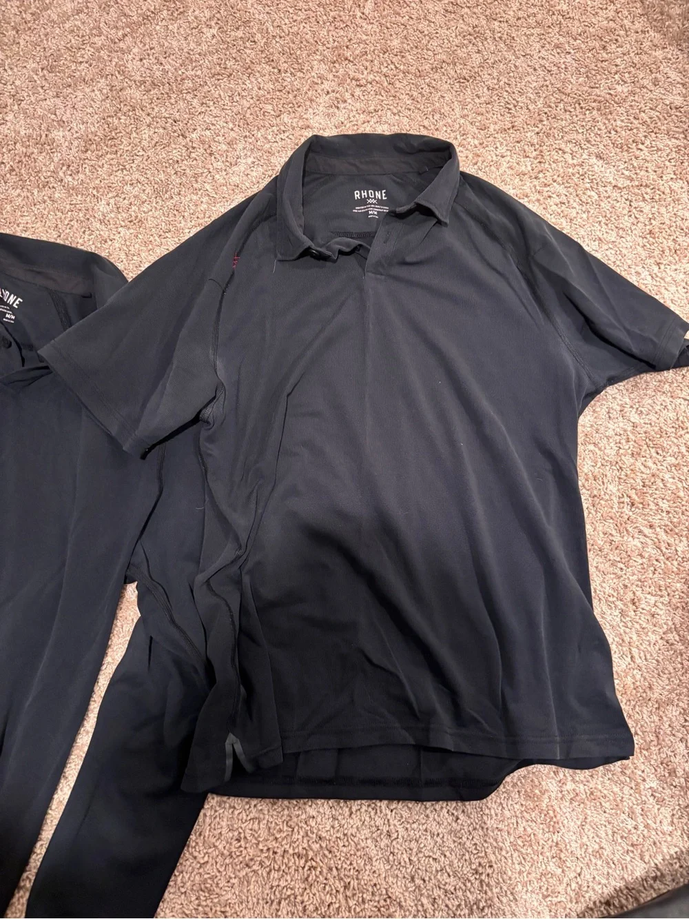 RHONE Bundle Black Polo Tops - Sz M
